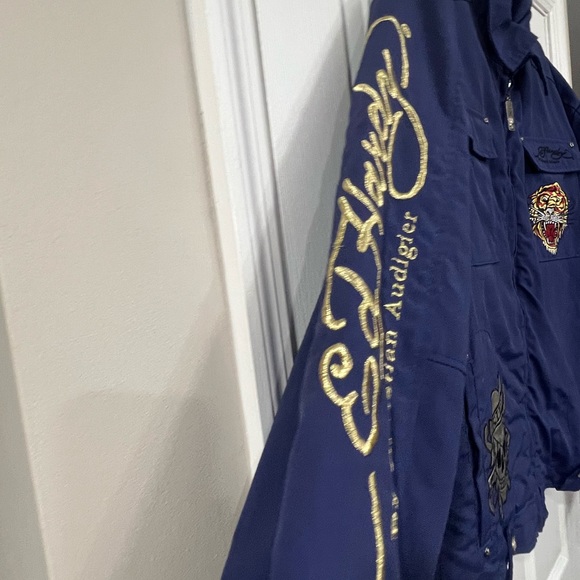 Men’s Ed Hardy Jacket NWT!! Rare Find! ⭐️ - Picture 3 of 16